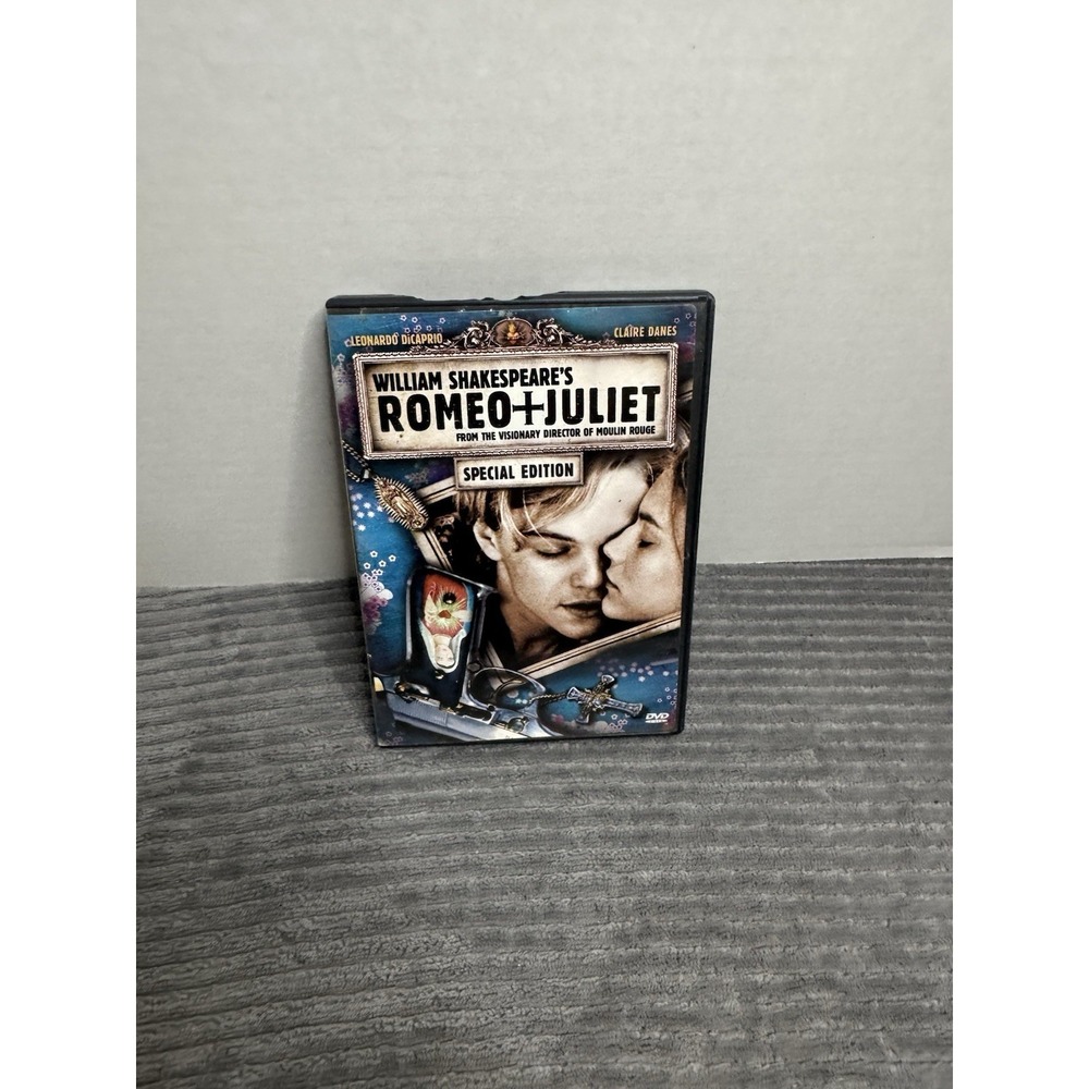 William Shakespeares Romeo Juliet (DVD, 2009) Leonardo DiCaprio